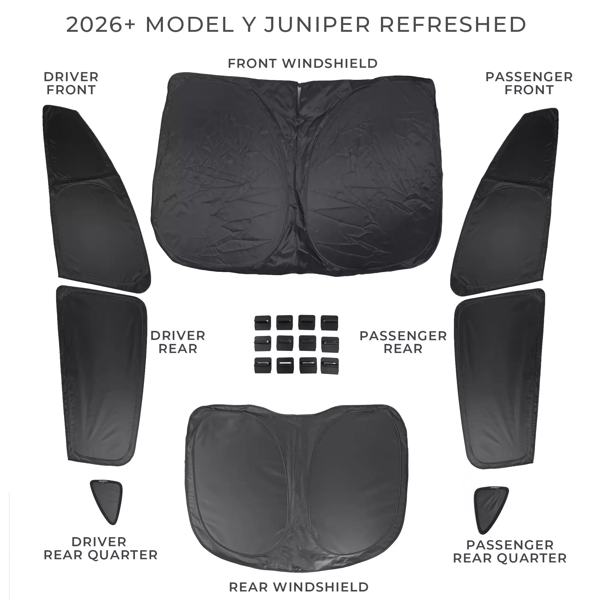 Model 3 & Y Full Interior Sunlight Block Out Kit (7-8 Pieces) 02 Model 3 038 y full interior sunlight block out kit 7-8 pieces