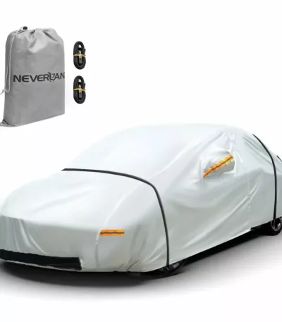 Tesla model y waterproof outdoor car cover 300d heavy-duty all-weather charging port access