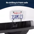 Tesla Model Y Juniper Front License Plate Bracket (2026) | Lockable No Drill License Plate Mount Kit with Anti-Theft Features - Image 4