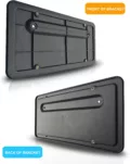 Tesla Model 3 & Model Y Rear License Plate Bracket | Back Trunk Car Tag Bracket Frame With Screws Caps | Rear Number Plate Mounting Kit (2017–2024) - Image 4