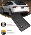 Tesla Model 3 & Model Y Rear License Plate Bracket | Back Trunk Car Tag Bracket Frame With Screws Caps | Rear Number Plate Mounting Kit (2017–2024) - Image 5