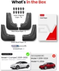 Tesla Model Y Juniper Mud Flaps Accessories | Set of 4 (2025–2026) - Image 24