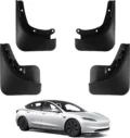 Tesla Model 3 Highland Mud Flaps Splash Guards (2024-2026)