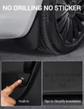 Tesla Model 3 Highland Mud Flaps Splash Guards (2024-2026) - Image 14