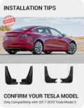 Tesla Model 3 Highland Mud Flaps Splash Guards (2024-2026) - Image 29
