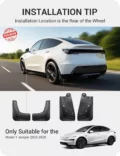Tesla Model 3 Highland Mud Flaps Splash Guards (2024-2026) - Image 42