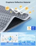 Tesla Model Y Juniper Sunshades (2 pcs) | Graphene Sunscreen | Glass Roof (2025-2026) - Image 5