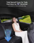 Tesla Model Y Juniper Sunshades (2 pcs) | Graphene Sunscreen | Glass Roof (2025-2026) - Image 13