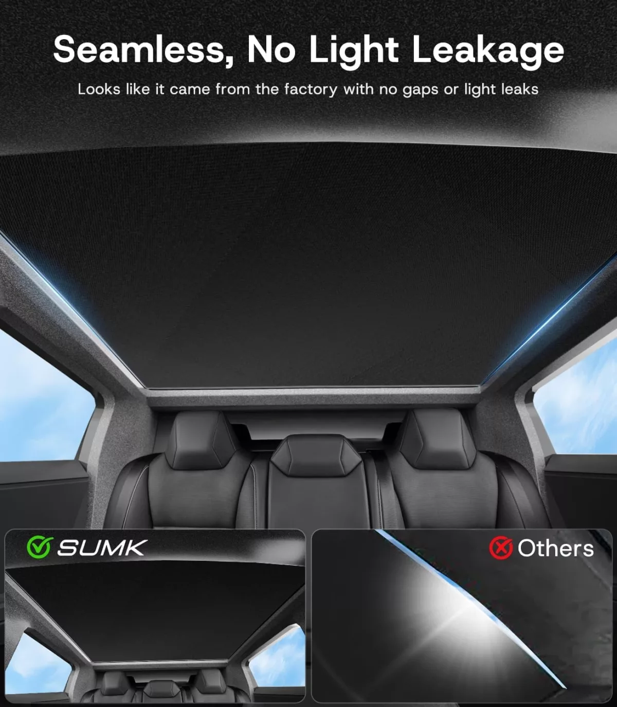 Tesla Model Y Juniper Sunshades (2 pcs) | Graphene Sunscreen | Glass Roof (2025-2026) - Image 11
