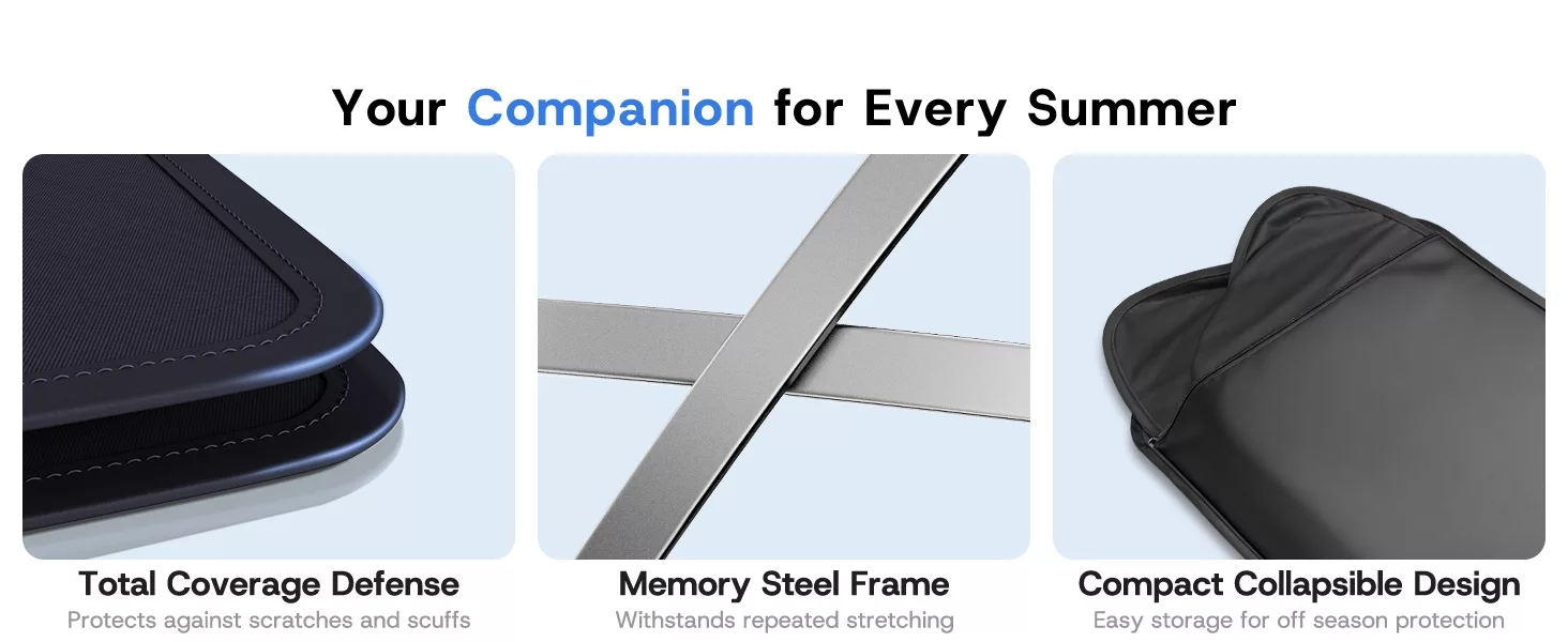 Tesla Model Y Juniper sunscreen high-quality materials