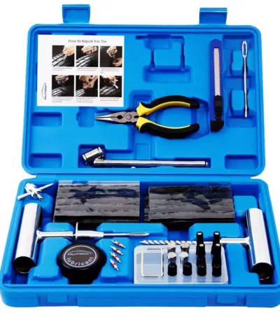 Heavy-duty tire repair kit 68-piece universal tire plug 038 puncture repair kit car suv truck motorcycle 038 rv