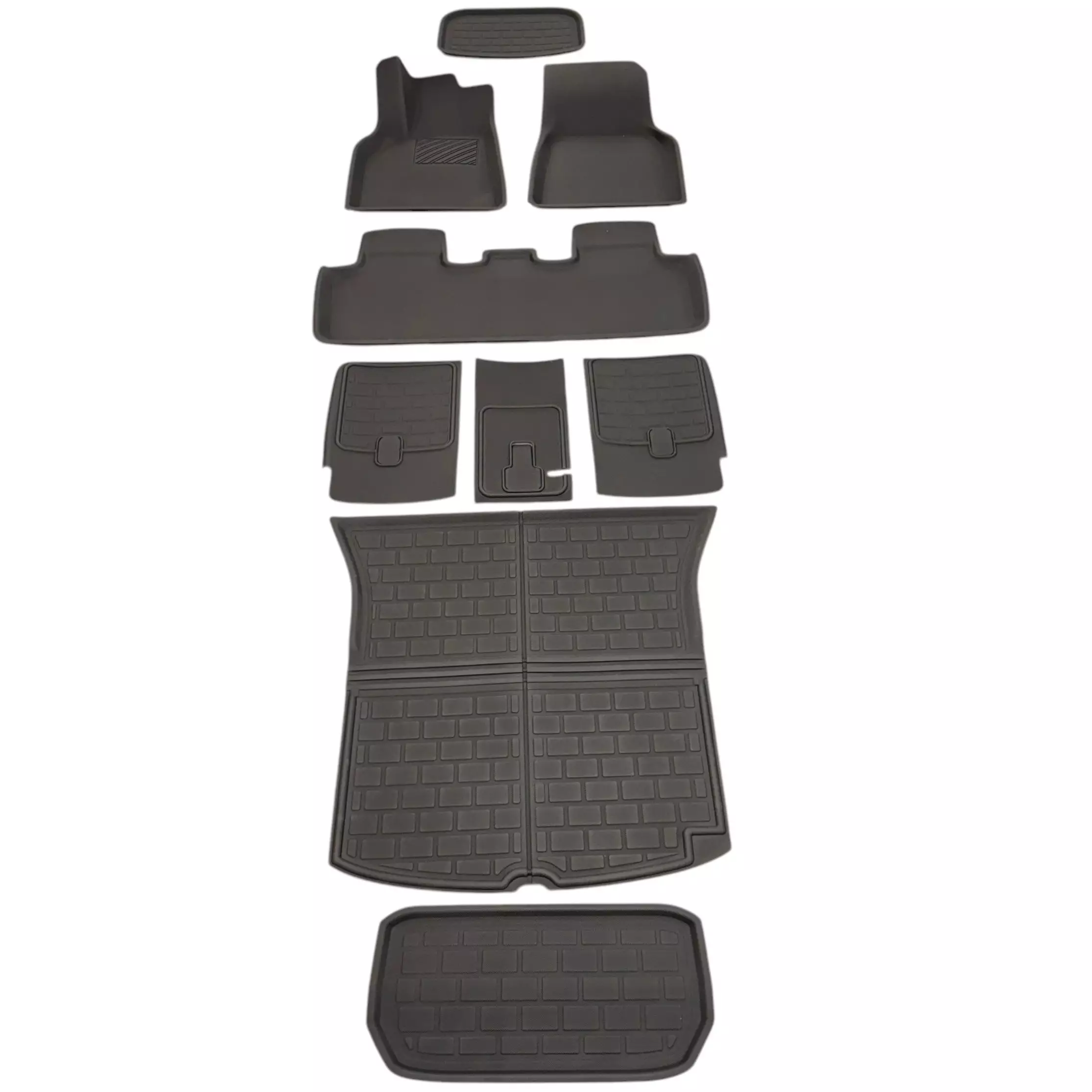 Tesla Model Y All-Weather Floor Mats – Enhanced Interior Protection (2020+) 03 Tesla model y all-weather floor mats enhanced interior protection 2020