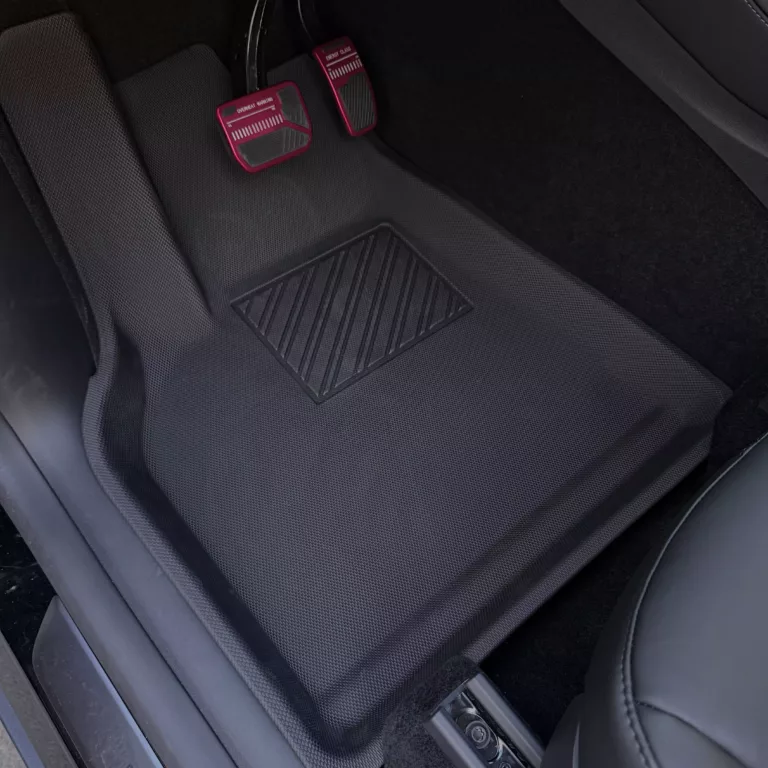 2020 model y floor 038 cargo mats all-weather design 8211 3 layer construction