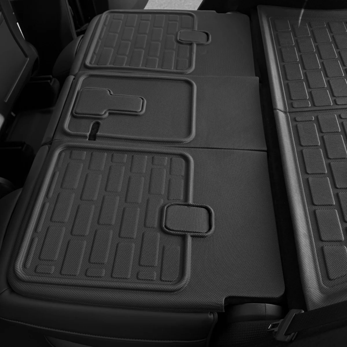 Tesla model y all-weather floor mats enhanced interior protection 2020