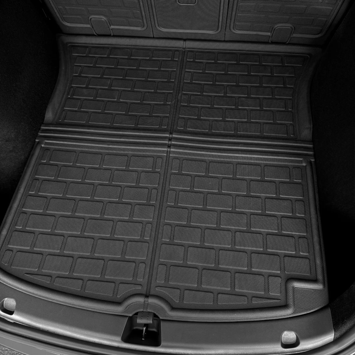 Tesla model y all-weather floor mats enhanced interior protection 2020