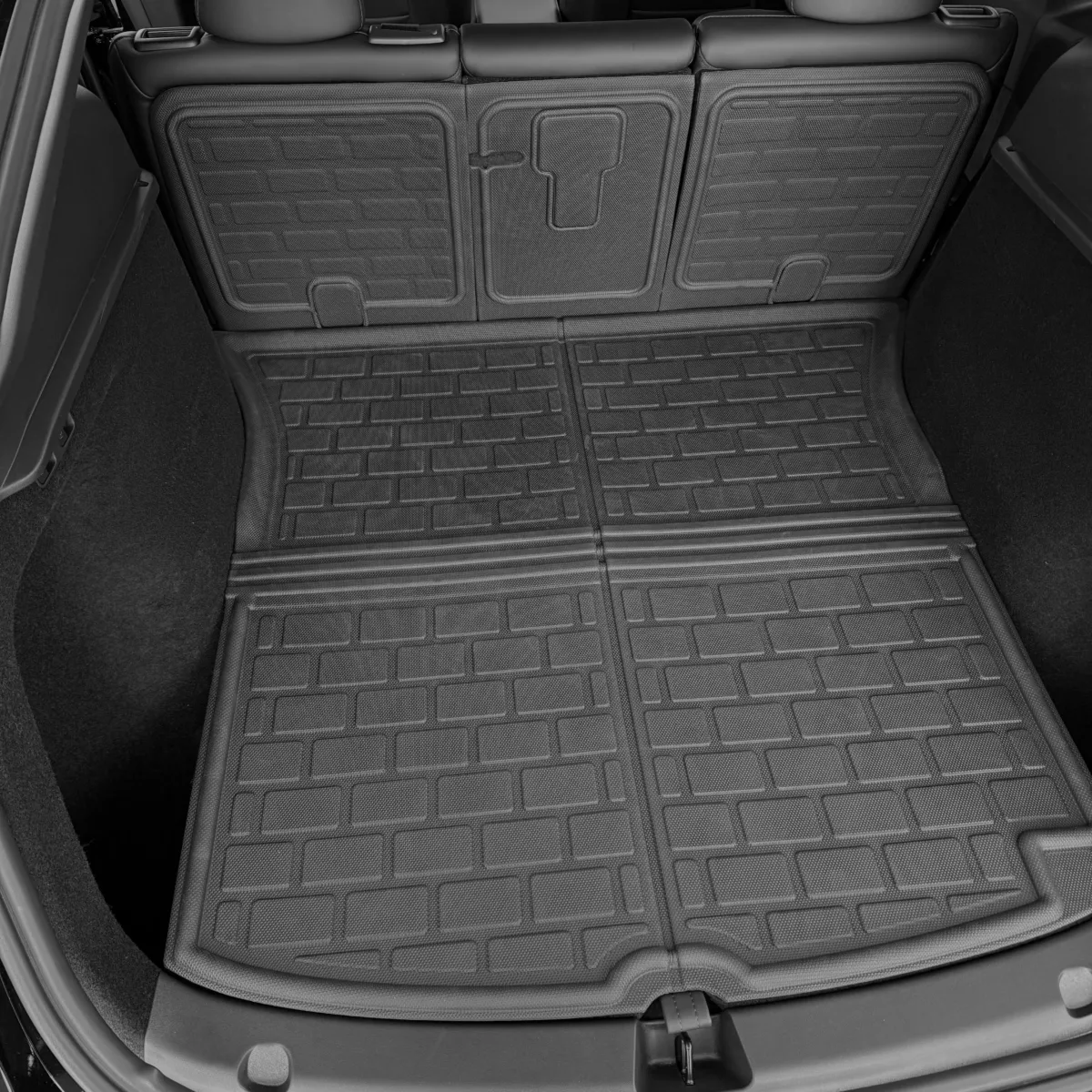 Tesla model y all-weather floor mats enhanced interior protection 2020