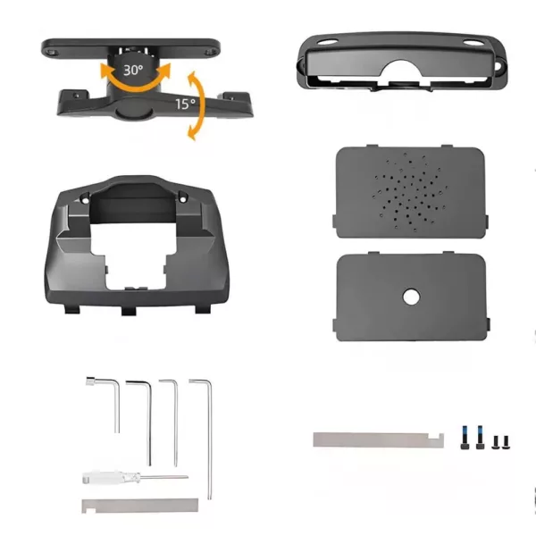 2026 model y juniper refreshed 4 way adjustable turning display mount kit 8211 dual axis turning