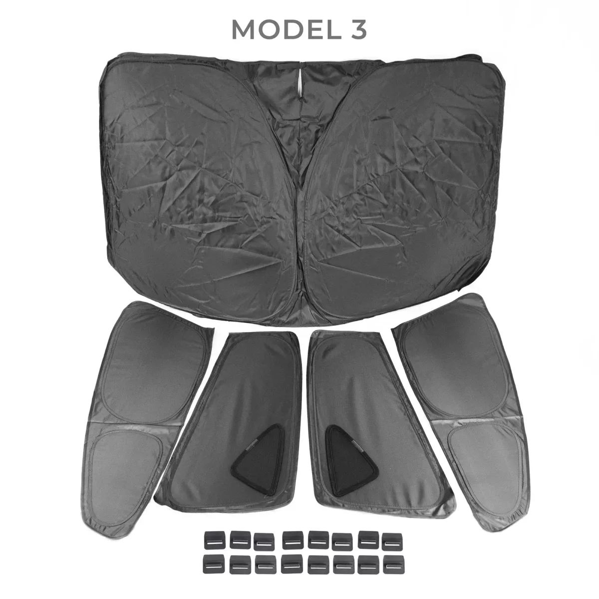 Model 3 038 y full interior sunlight block out kit 7-8 pieces