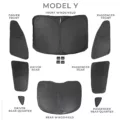 Model 3 038 y full interior sunlight block out kit 7-8 pieces