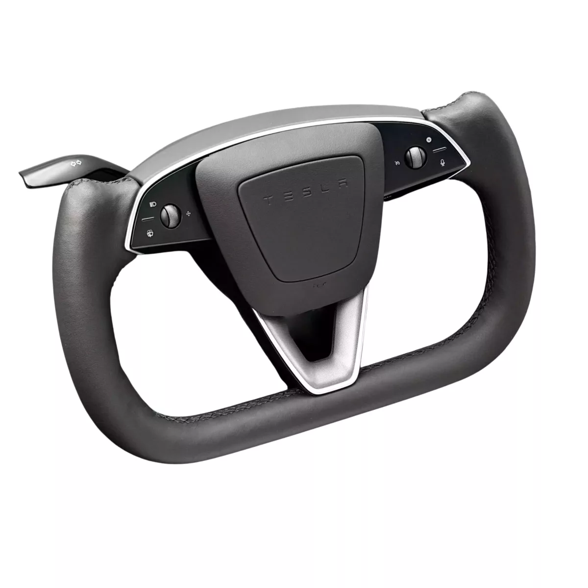 2026 model y juniper refreshed heated yoke steering wheel upgrade black white